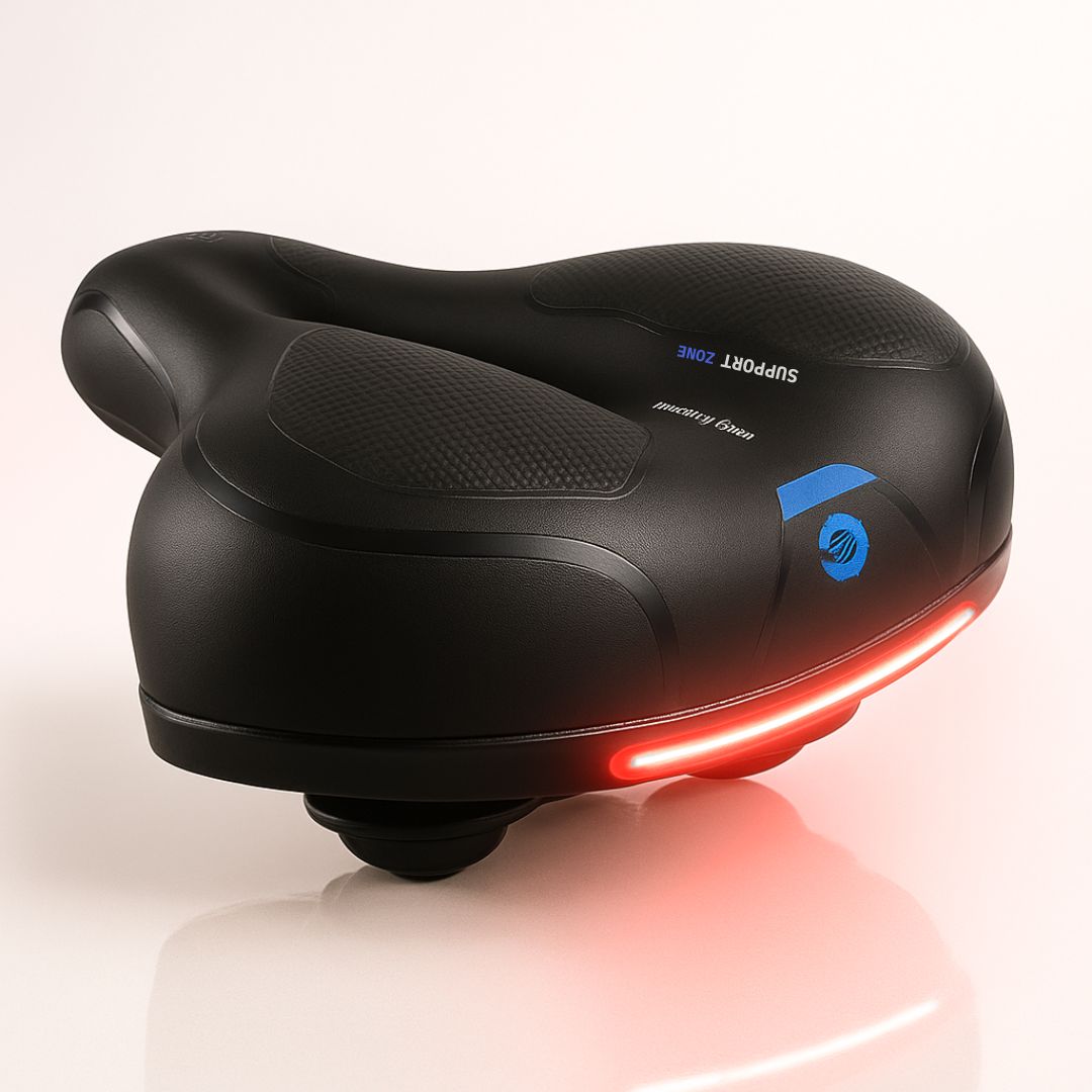 SellaPro Men's & Women's Bicycle Saddle | Comfortable Saddle with Suspension
