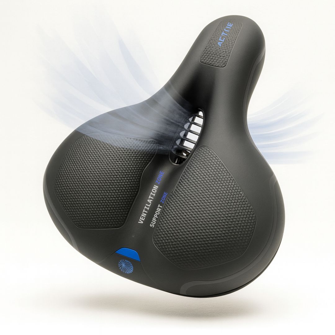 SellaPro Men's & Women's Bicycle Saddle | Comfortable Saddle with Suspension