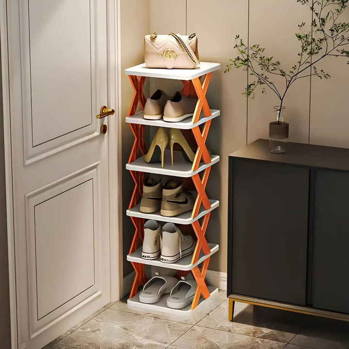 Multifunctional Foldable Shoe Rack - SpaceSaver