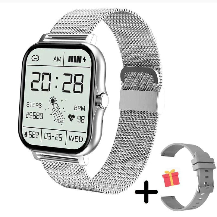 Elegant Smartwatch with Health and Activity Tracking for Women