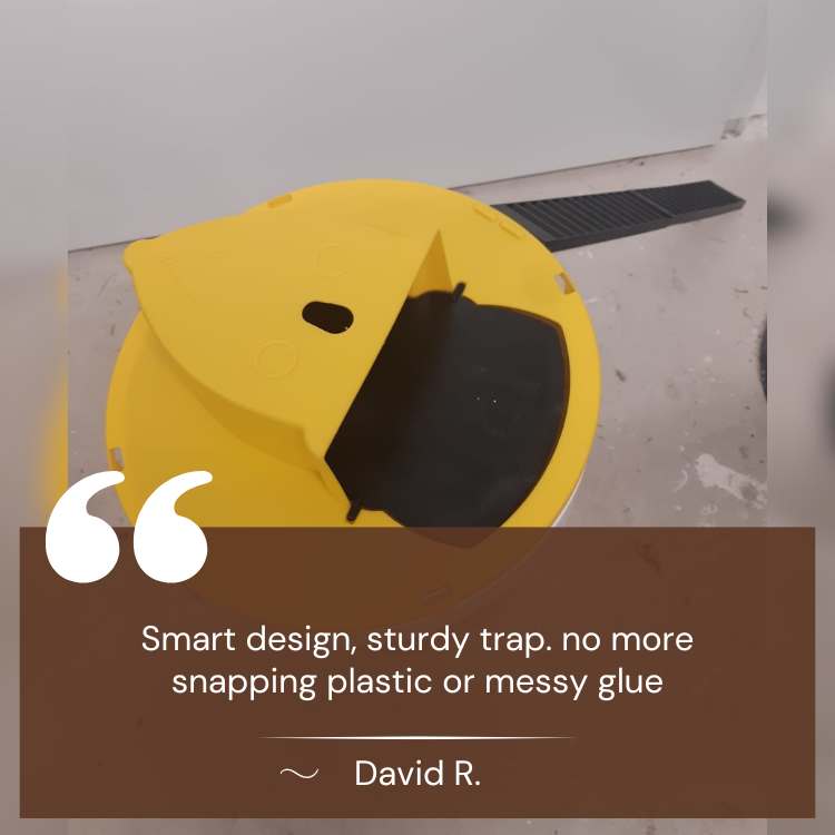 Musefelle Multi-Catch Mouse Trap | Automatic Tilting Function | Safe for Children and Pets