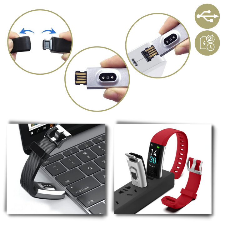 Smartwatch for the Elderly - Easy to Use - Health and Fitness Monitoring