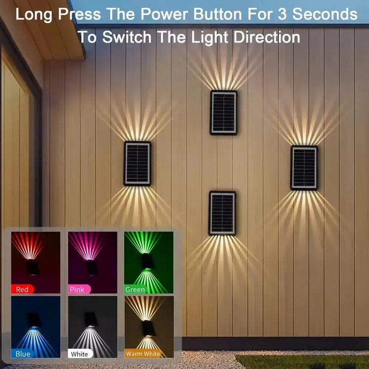 Solar Lamp for Garden and Balcony | Colour-Changing Garden Lighting | Outdoor Solar Lamps | SolarLumen