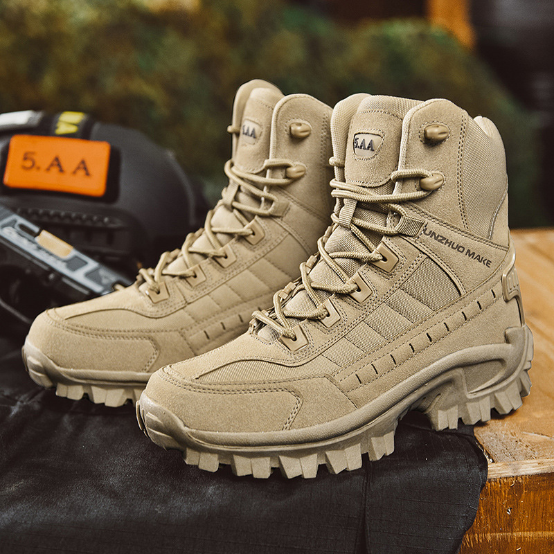 Waterproof Tactical Work Boots with Puncture Protection – TrailForce Tactical