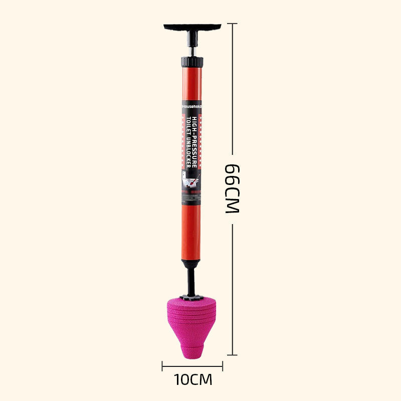 AirBlast Pro High-Pressure Drain Cleaner | Powerful Pneumatic Plunger for Toilets, Sinks and Drains
