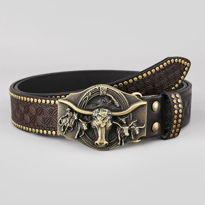 Vintage Western Cowboy Style Belt