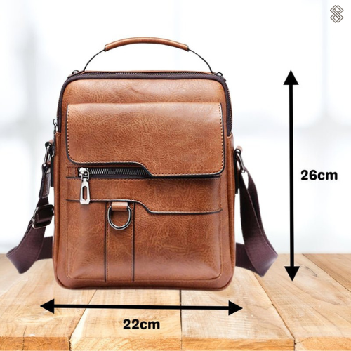 Luxury Leather Shoulder Bag | Elegant and Functional Design