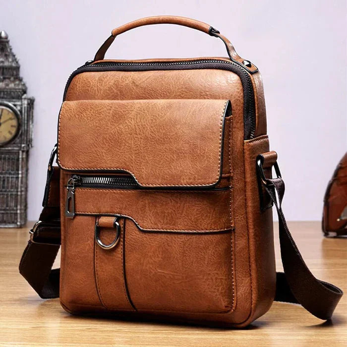 Luxury Leather Shoulder Bag | Elegant and Functional Design