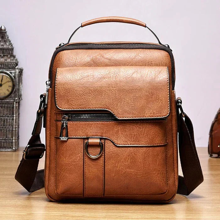 Luxury Leather Shoulder Bag | Elegant and Functional Design