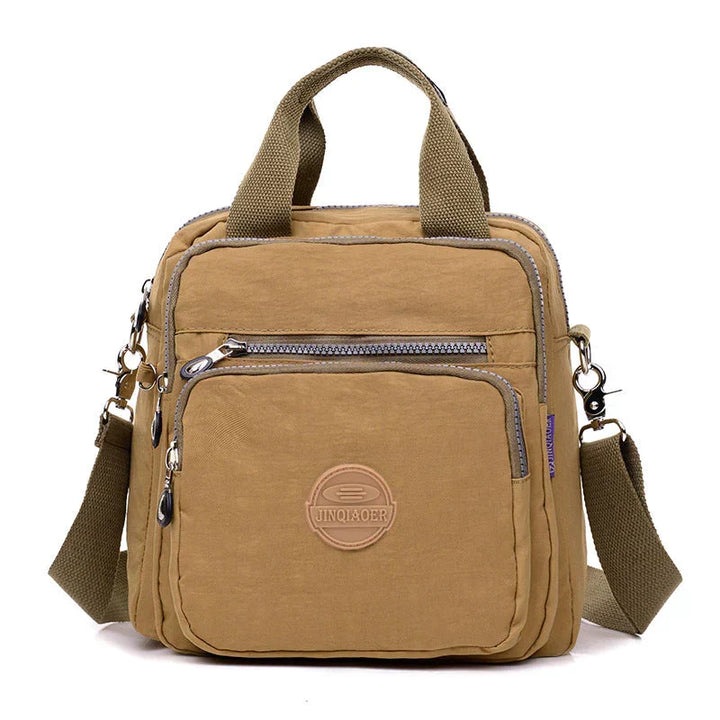 Waterproof Nylon Backpack | Multi-Layer | Sleek Design
