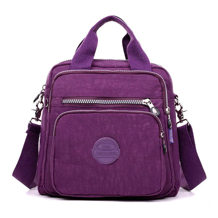 Waterproof Nylon Backpack | Multi-Layer | Sleek Design