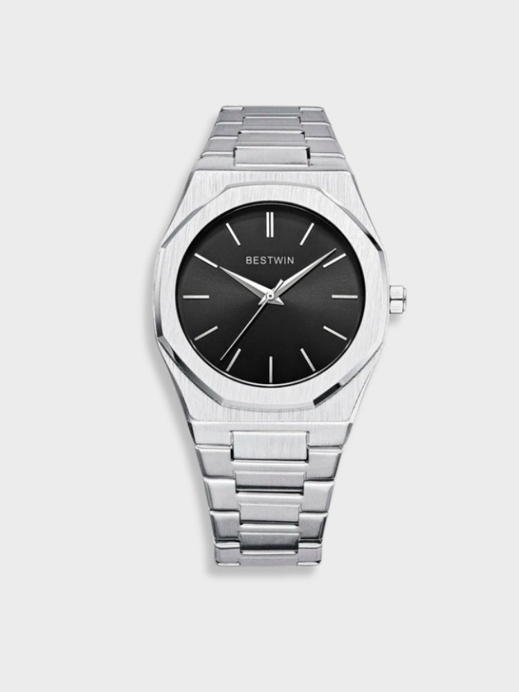 Zeitlose Uhr aus Edelstahl | Klassische Eleganz