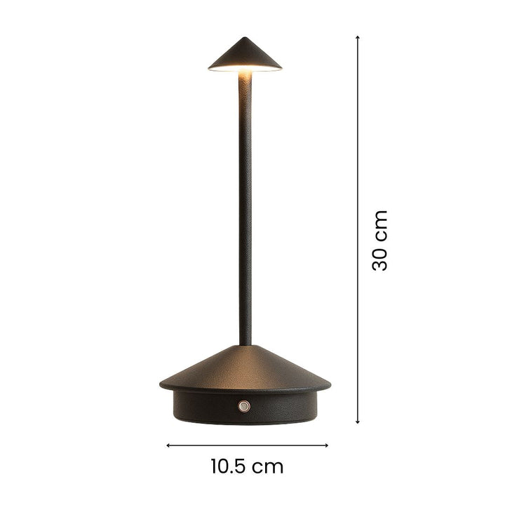 Battery Table Lamp | Cordless Table Lamp | Touch Dimmable Lamp | Lunelle