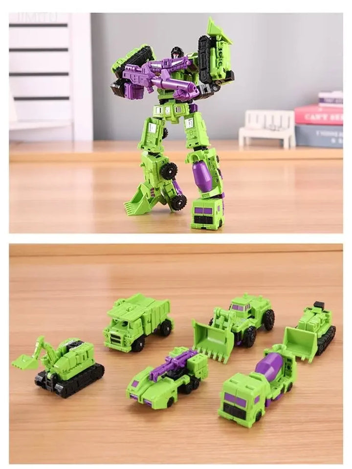 Transforming Robot Car - 6-in-1 Action Figure