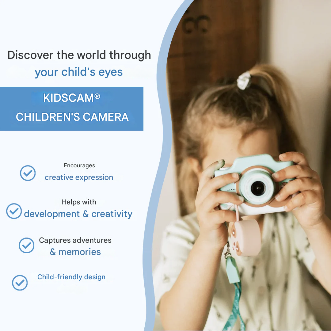 Kinderkamera mit Foto- und Videoaufnahme – Robust und einfach zu bedienen