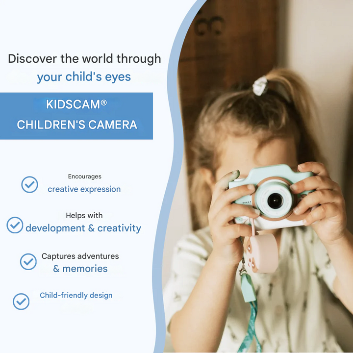 Kinderkamera mit Foto- und Videoaufnahme – Robust und einfach zu bedienen