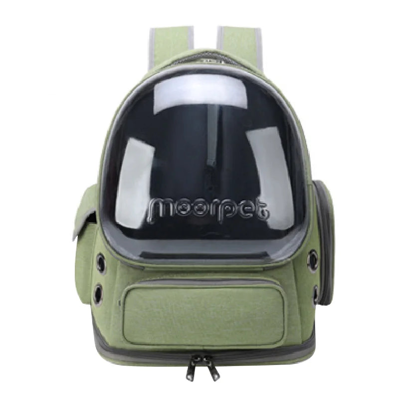 Pet Carrier Backpack - Transparent and Breathable