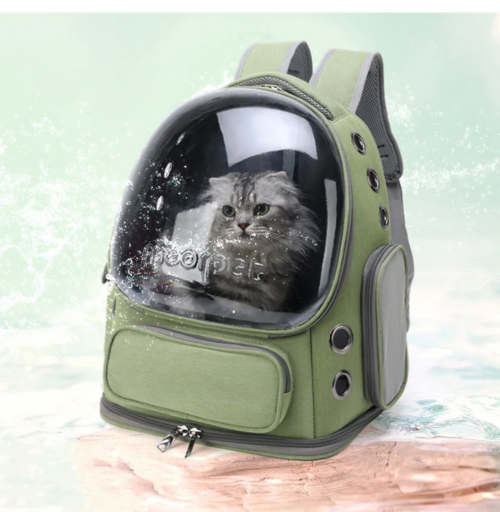 Pet Carrier Backpack - Transparent and Breathable