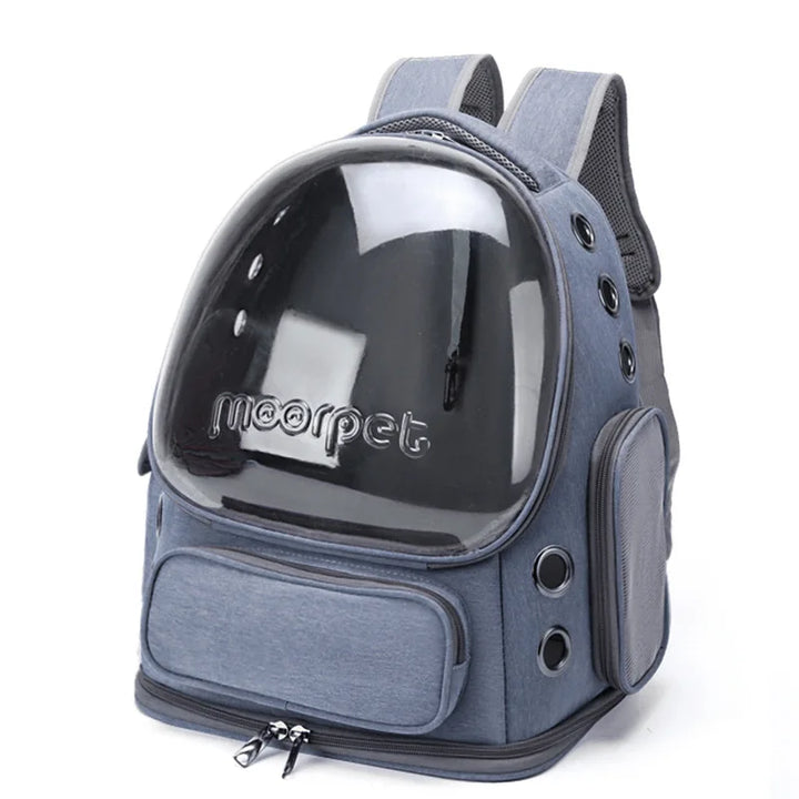 Pet Carrier Backpack - Transparent and Breathable