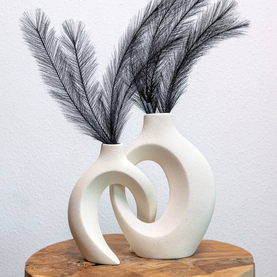 Gleora | Unique Flower Vase - Woven Design
