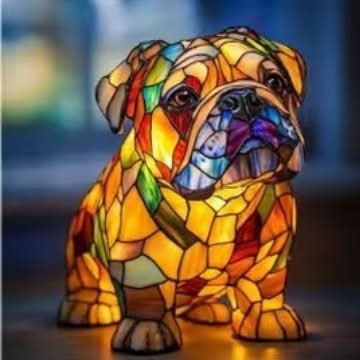 Lunaro - Artistic LED Night Light with Dog Breeds for Interior Decoration
