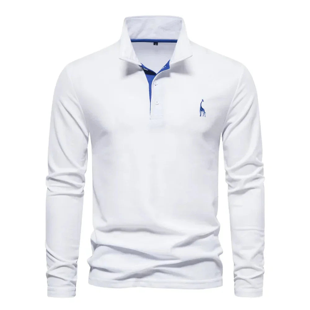 Long Sleeve Polo for men