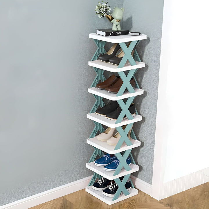 Multifunctional Foldable Shoe Rack - SpaceSaver