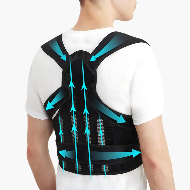 Adjustable Lumbar Support Brace - Posture Correction