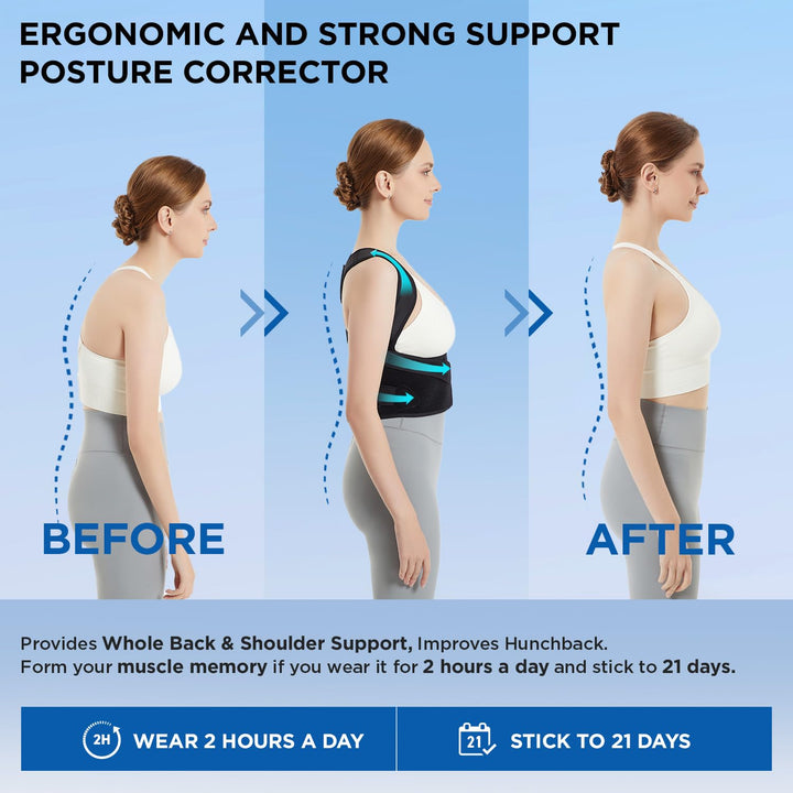 Adjustable Lumbar Support Brace - Posture Correction