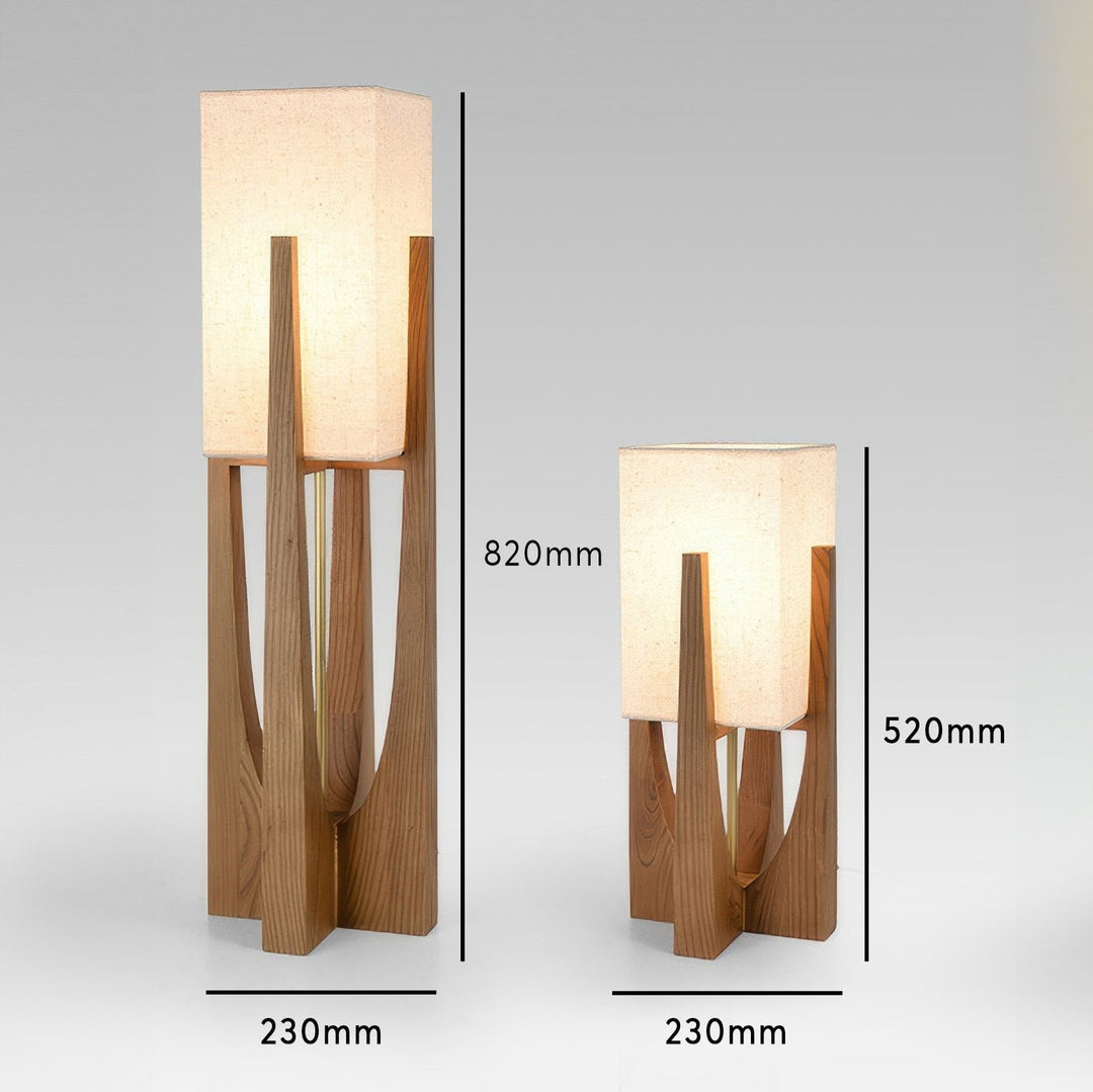 Walnut Floor Lamp | Minimalist and Cosy