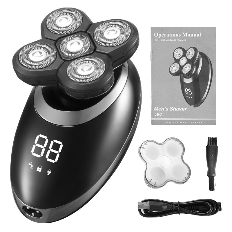 Waterproof Wireless Razor for Men | Multifunctional