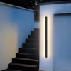 Sleek Vertical LED Wall Lamp – Outdoor Elegance