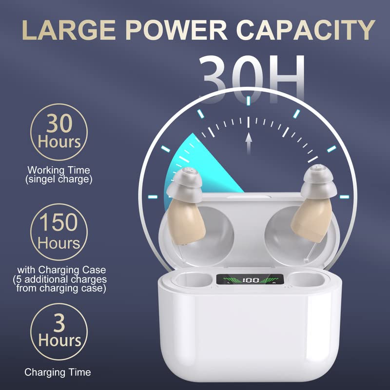 Rechargeable Wireless Hearing Aids