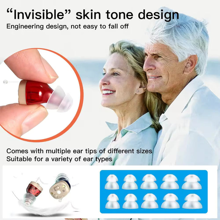 Rechargeable Wireless Hearing Aids