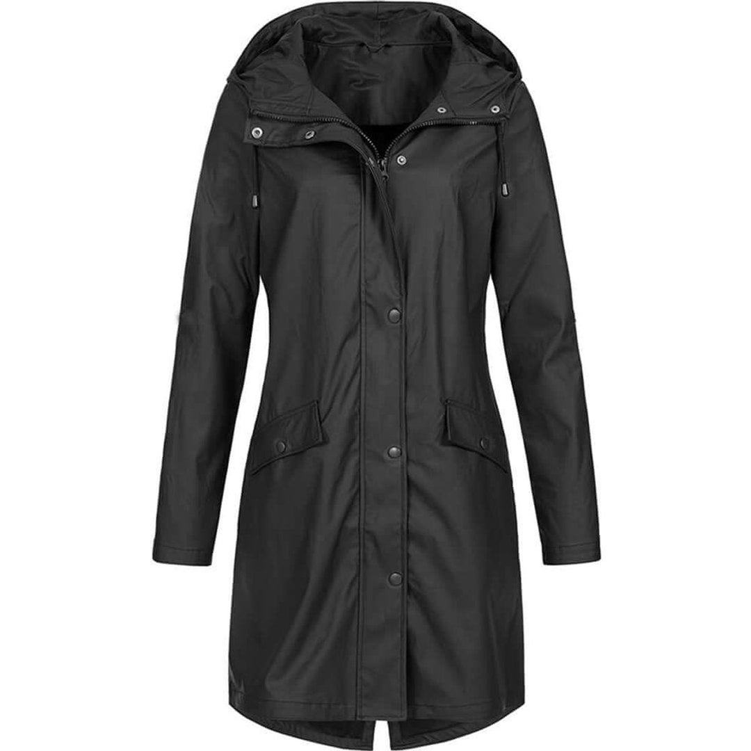 Willow trench coat - warm-lined with hood