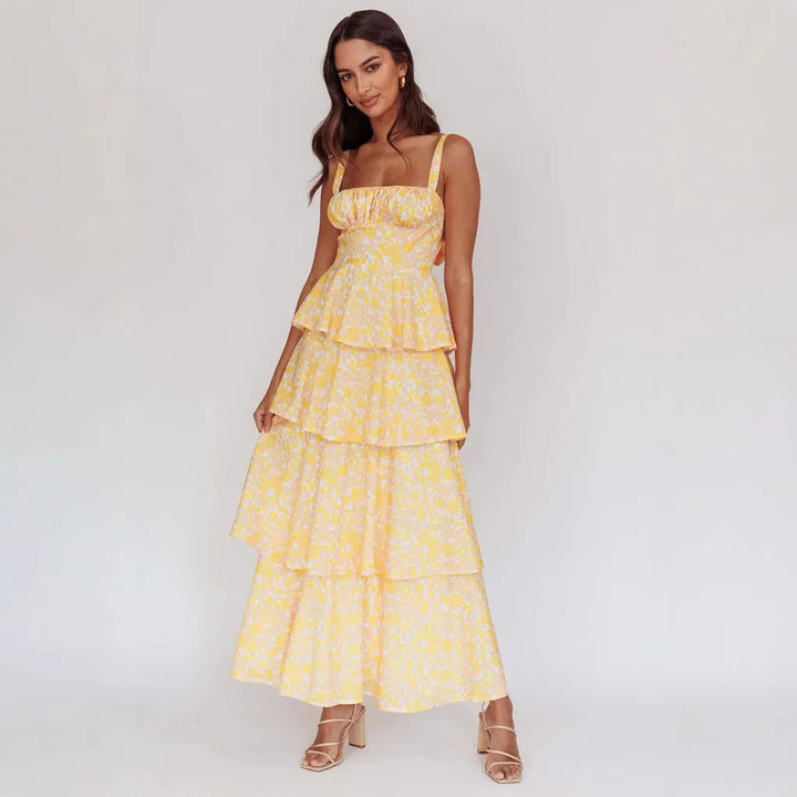 Boho Floral Maxi Dress
