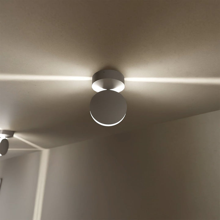 LED Wall Light with Spot Function | 360° Rotating Head | Square Light Cone