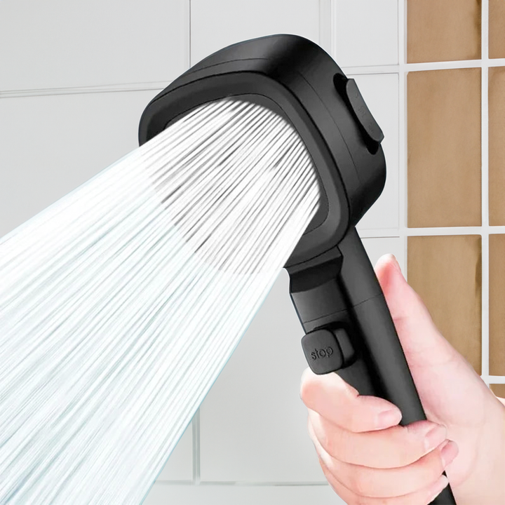 AquaPulse Duschkopf - Hoher Druck | Verstellbare Sprühmodi